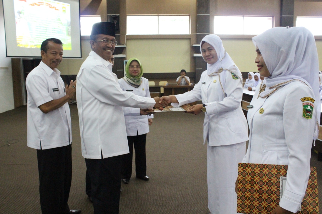 Penyerahan SK CPNS Bidan